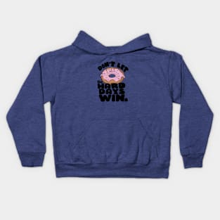 funny donut saying Kids Hoodie